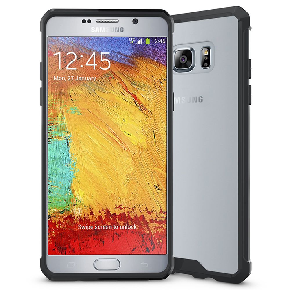 Galaxy Note FE / Note FAN Edition / Note 7 Air Hybrid Clear Case (Black)